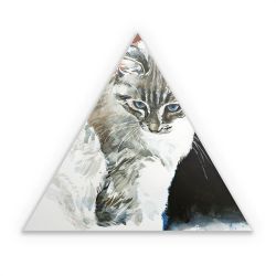 Sticker triangle