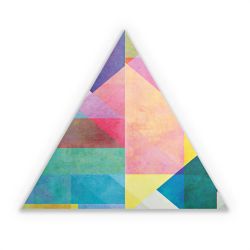 Sticker triangle