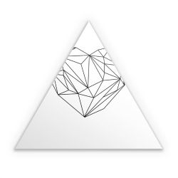 Sticker triangle