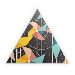 Sticker triangle