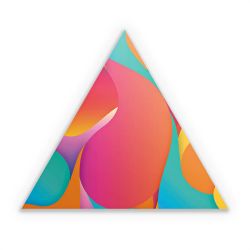 Sticker triangle