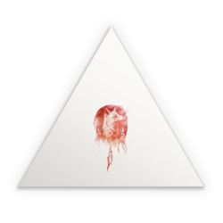 Sticker triangle