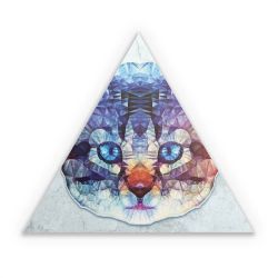 Sticker triangle