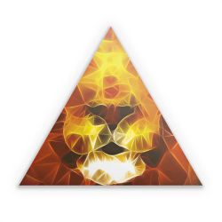 Sticker triangle