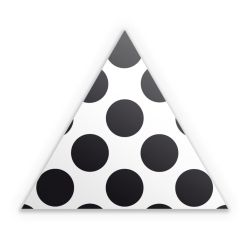 Sticker triangle