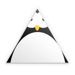 Sticker triangle