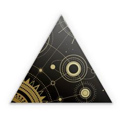 Sticker triangle