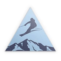 Sticker triangle