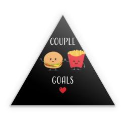 Sticker triangle