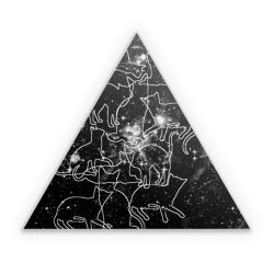 Sticker triangle