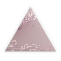 Sticker triangle