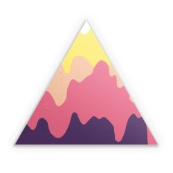 Sticker triangle