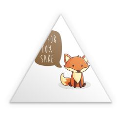 Sticker triangle