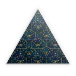 Sticker triangle