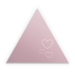 Sticker triangle