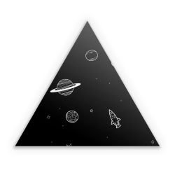 Sticker triangle