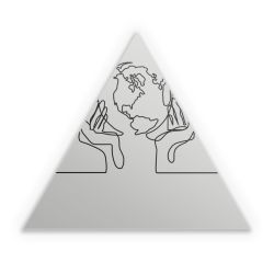 Sticker triangle