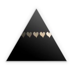 Sticker triangle