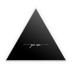 Sticker triangle