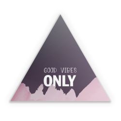 Sticker triangle