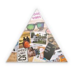 Sticker triangle