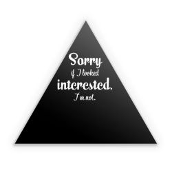 Sticker triangle