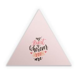 Sticker triangle