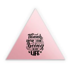 Sticker triangle