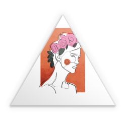 Sticker triangle