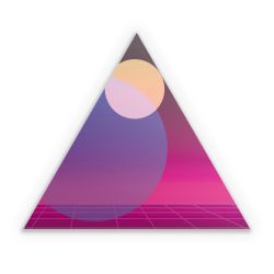 Sticker triangle