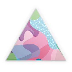 Sticker triangle