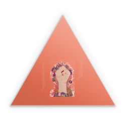 Sticker triangle