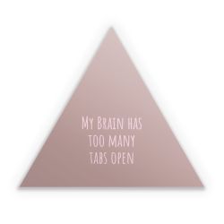 Sticker triangle