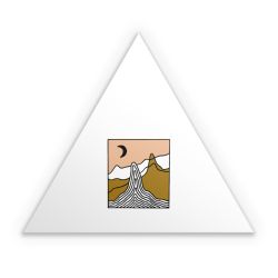 Sticker triangle