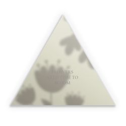 Sticker triangle