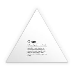 Sticker triangle