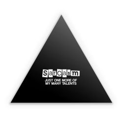 Sticker triangle