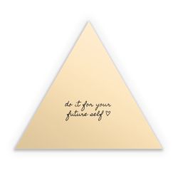 Sticker triangle