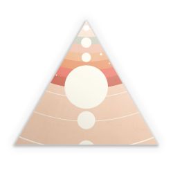 Sticker triangle