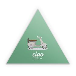 Sticker triangle