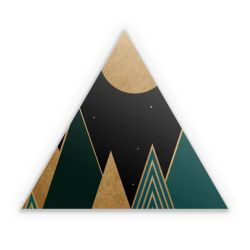 Sticker triangle