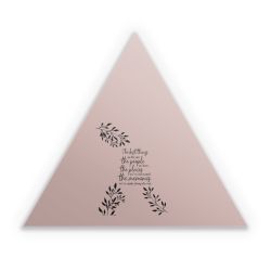 Sticker triangle