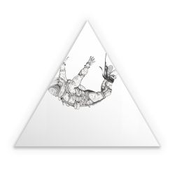 Sticker triangle