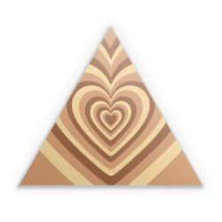 Sticker triangle