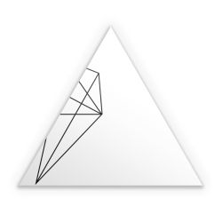 Sticker triangle