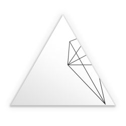 Sticker triangle