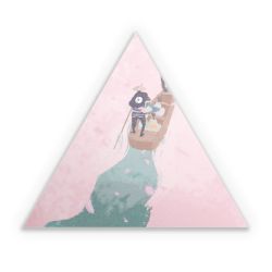 Sticker triangle