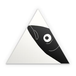 Sticker triangle