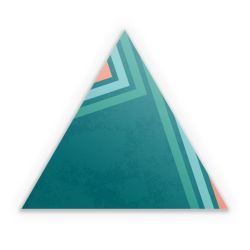 Sticker triangle