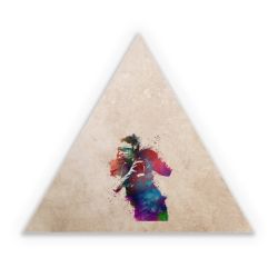 Sticker triangle